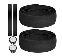 Generisch Ruban adhésif pour guidon de vélo - Bande adhésive pour guidon de vélo de course - Pour moto et vélo - Montage - Amélioration du confort - Amortissement des vibrations