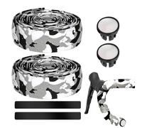 Generisch Ruban adhésif pour guidon de vélo de route - Bande antidérapante pour vélo de course - Pour vélo et moto - Pour améliorer le confort et l'absorption des vibrations