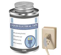 Generisch Ruban isolant liquide - 125 ml - Étanche - Revêtement adhésif isolant liquide - Pour bricolage - Composants électroniques - Appareils ménagers - Instruments de mesure