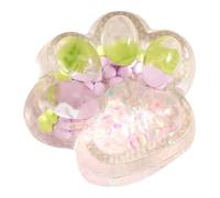 Generisch Rukjmqi Taba Chat mignon et doux - Jeu anti-stress animal pour enfants - Divertissement - Idée cadeau (violet, 7 x 6,5 x 2 cm)