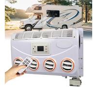 Generisch RV Air Conditioner DC Air Conditioner Unit Truck Car Electric RV Roof Air Conditioner Electric RV Truck Camper Air Conditioner Which is Light and Portable Easy to Install,A,24V/4A