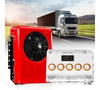 Generisch RV Air Conditioner DC Air Conditioner Unit Truck Car Electric RV Roof Air Conditioner Electric RV Truck Camper Air Conditioner Which is Light and Portable Easy to Install,A,12V/8A