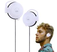 Generisch S-520 Écouteurs filaires stéréo 3,5 mm avec crochet d'oreille | Écouteurs de sport légers avec crochet d'oreille pour fitness, jogging, yoga, MP4, téléphone portable, tablette, audio