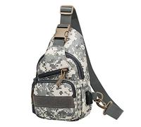 Generisch Sac à bandoulière classique en nylon comme porte-monnaie élégant pour homme et femme avec un design pratique et une qualité durable, bleu, Taille unique