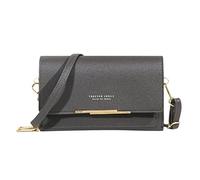 Generisch Sac à bandoulière décontracté pour femme avec sangle réglable - Avec fenêtre visible pour téléphone portable - Sac à main - Sac à bandoulière pour femme - Tissu, d, Taille unique