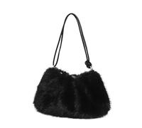 Generisch Sac à bandoulière - Douce et spacieuse - En peluche - sac à main d'hiver - Pour anniversaire, rendez-vous, fête, maquillage en plein air