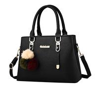 Generisch Sac à bandoulière élégant pour femme Grande capacité Compagnon de mode décontracté pour les femmes soucieuses du style, Noir , Taille unique