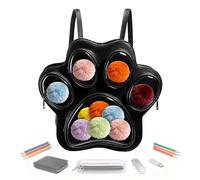 Generisch Sac à bandoulière, grande capacité avec fermeture éclair, sac de rangement pour objets de collection, pour les adolescents, les fans des sœurs, les amis, lors d'une fête, d'un rendez-vous