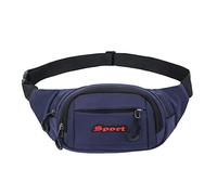 Generisch Sac à bandoulière pour femme et homme, tendance, simple, couleur unie, nouveau motif, pratique, léger, avec poches à fermeture éclair, couture avec patron de couture, BU1, Taille unique