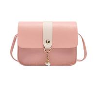 Generisch Sac à bandoulière pour femme, pendentif en perles à la mode, boucle en cuir souple, léger et polyvalent, sac à bandoulière pour homme grand, RD1, Taille unique