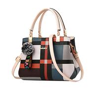 Generisch Sac à bandoulière pour femme - Sac à main - Sac à main - Sac à main - Sac à main - Sac à main - Sac messager - Blanc - Taille unique