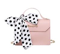 Generisch Sac à bandoulière sportif pour femme - Grand portefeuille mobile - Porte-livres - Rose - Taille unique