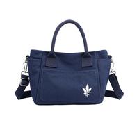 Generisch Sac à bandoulière tissé de plage pour femme Sac à main d'été tendance Ensemble de sacs à outils, bleu, Taille unique