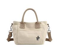 Generisch Sac à bandoulière tissé de plage pour femme Sac à main d'été tendance Ensemble de sacs à outils, Blanc., Taille unique