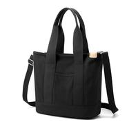 Generisch Sac à bandoulière uni et tendance avec une épaule, Noir , Taille unique pour tous, Sac à dos en bandoulière