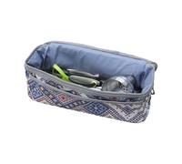 Generisch Sac à couverts de camping pour ustensiles de cuisine - Sac de rangement étanche - Organiseur de rangement pour voyage en plein air - 32 x 12 x 12 cm, bleu, Voir description, Voir description