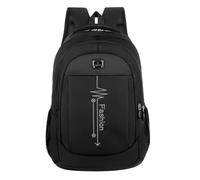 Generisch Sac à dos d'école, sac à dos d'étudiant, motif tendance, sac à dos pratique et confortable avec grande capacité pour les élèves du milieu et du lycée, gris, Einheitsgröße, Sac à dos