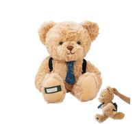 Generisch Sac à dos en forme d'ours, en peluche, mignon, accessoire de chambre d'enfant, pour garçon, idéal pour Noël ou un anniversaire