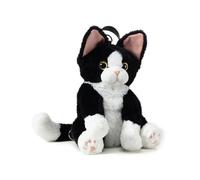 Generisch Sac à dos en peluche en forme de chat, sac mignon avec bretelles réglables - Sac à dos à bandoulière en peluche | Pour l'école, l'université, les rencontres, les fêtes, l'extérieur, les