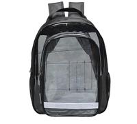 Generisch Sac à dos en PVC transparent résistant au gel pour | Construction antistatique et étanche à la poussière avec intérieur spacieux pour les appareils électroniques