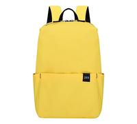 Generisch Sac à dos étudiant 2026, motif de mode, simple couleur unie, bandoulière légère et confortable, voyage en plein air, sac à dos de grande capacité (jaune, taille unique)