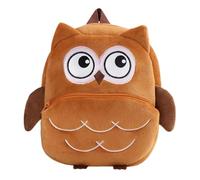 Generisch Sac à dos hiboux | Sac doux et léger motif chouette de dessin animé - Sac à dos d'école pour | Pour filles maternelle maternelle zoo parc jardin camping activités