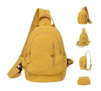 Generisch Sac à dos pour femme avec grande capacité, sac à dos d'écolier étanche avec bretelles réglables, compartiment pour ordinateur portable pour adolescents, travail, voyage, vie quotidienne