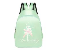 Generisch Sac à dos tendance pour enfant Sac à dos de danse latine Sac d'école Fille Princesse Sac de danse, vert, Einheitsgröße, Sac à dos tyrolien