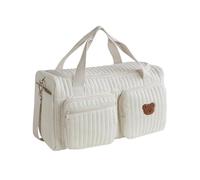 Generisch Sac à langer pour poussette - Sac de rangement avec fermeture éclair pour porte-couches, organiseur d'épaule pour poussette, pour papas, nouveaux parents, voyages, w nd et sorties