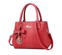 Generisch Sac à main classique européen et américain pour maman d'âge moyen Conte de fées des frères (rouge, taille unique)