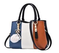 Generisch Sac à main élégant pour femme - Sac à bandoulière tendance - Design luxueux - Accessoire de qualité supérieure pour les femmes soucieuses du style, Noir , Taille unique