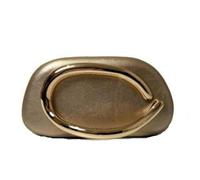 Generisch Sac à main rond classique pour femme - Sac de soirée - Sac de guidon pour mariage, fête, bal de fin d'année, sac à bandoulière tendance avec une épaule, or, 20