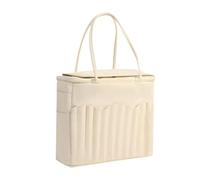 Generisch Sac au crochet - Grande capacité - Accessoires de bricolage - Sac de voyage à tricoter et à crochet - Pour la maison, le camping, l'extérieur, les outils, les crochets, les fils et les