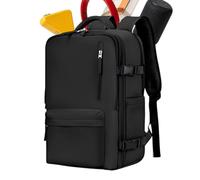 Generisch Sac avec compartiment à chaussures, port de charge USB, adapté comme bagage à main, Noir, Siehe Beschreibung, Voir description