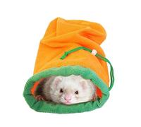 Generisch Sac de bain à séchage rapide pour petits animaux - Sac de bain | absorbant pour lapin - Avec cordon de serrage - Pour chatons, écureuils, chinchillas, chiots, barbes, petits animaux