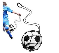 Generisch Sac de football en filet - Sac de football en maille avec cordon de serrage - Support polyvalent pour le volley-ball - Porte-ballon unique pour les amateurs de sports de plein air