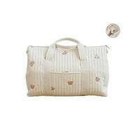 Generisch Sac de maternité pour sac de bébé - Sacs brodés - Grande capacité - Sac de voyage pour maman - Sac à bandoulière, Motif ours, 50
