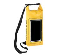 Generisch Sac de plage étanche 2 en 1 pour téléphone portable | Sac étanche pour randonnée, kayak de 2 l, accessoires de croisière, sac imperméable pour la natation, Jaune, Voir description, Voir