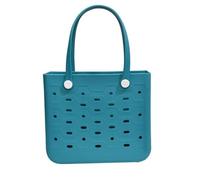 Generisch Sac de plage pour femme, sac de plage | Sac de plage en EVA respirant avec design perforé | Sac à main de voyage léger et portable pour serviettes, maillots de bain, crème solaire, vert