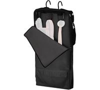 Generisch Sac de rangement pour harnais de cheval - En polyester - 66 x 38,1 x 7,6 cm - Étanche - Avec 3 crochets pour accrocher les rênes - Noir