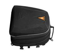 Generisch Sac de selle de moto, sac à dos extensible de 20 à 28 l, avec coque rigide, étanche, pour moto, scooter, moto tout-terrain, trafic, voyages et road trip