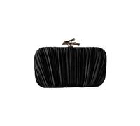 Generisch Sac de soirée formel élégant 2026 en satin de luxe pour dîners de gala, Noir , Taille unique