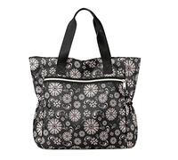 Generisch Sac de transport pour femme, grands sacs à main légers en nylon et porte-monnaie de voyage de travail bandoulière pour sacs argent, BK2., Taille unique