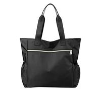 Generisch Sac de transport pour femme, grands sacs à main légers en nylon et porte-monnaie de voyage de travail bandoulière pour sacs argent, BK1., Taille unique