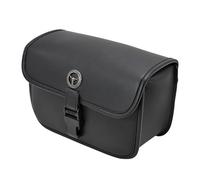 Generisch Sac étanche pour guidon de moto - En cuir synthétique - Organiseur de fourche - Sac compact pour gants, lunettes de soleil, permis de conduire et utilisation importante - Rangement de