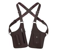 Generisch Sac holster pour femme - Double poche réglable comme accessoire de cosplay - Gilet d'épaule tactique pour Halloween et fêtes à thème
