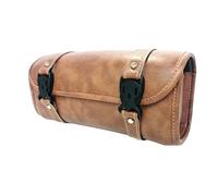 Generisch Sacoche arrière de moto - Organisateur d'outils en cuir pour stockage de vélo - Sac multi-compartiments pour équipement de roue à bagages - Hommes et femmes - Scooter électrique sur route et