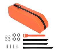 Generisch Sacoche de cadre - Sacoche de vélo pour tube supérieur - Sacoche horizontale pour moto avec protection contre la pluie - Compatible avec écran tactile - Support léger pour téléphone portable