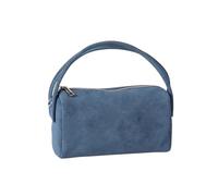Generisch Sacs à bandoulière en daim pour femme, petit sac à bandoulière avec sangle réglable et sac à bandoulière, bleu, Einheitsgröße, Sac à dos polochon
