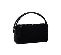 Generisch Sacs à bandoulière en daim pour femme, petit sac à bandoulière avec sangle réglable et sac à bandoulière, Noir , Taille unique pour tous, Sac à dos polochon